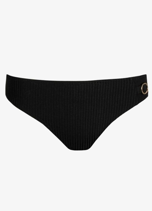 PrimaDonna Delray bikinislip met structuur - voorkant zwart