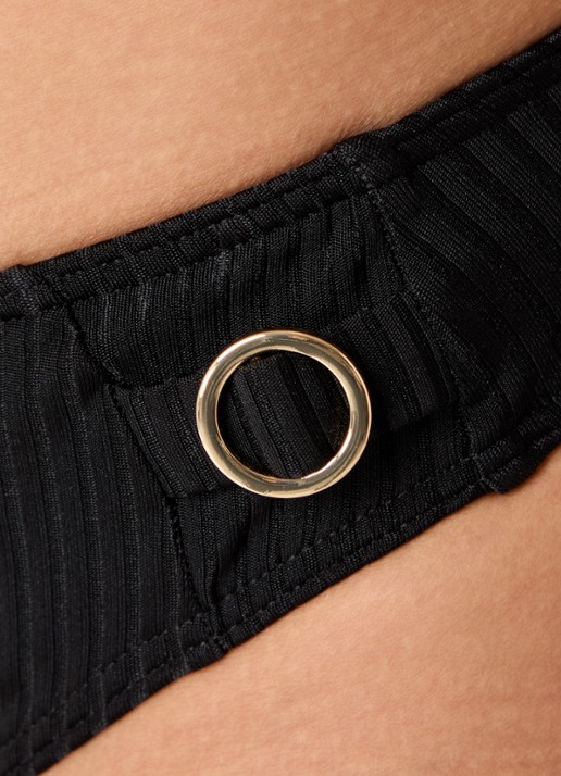 PrimaDonna Delray bikinislip met structuur - detail 5 zwart