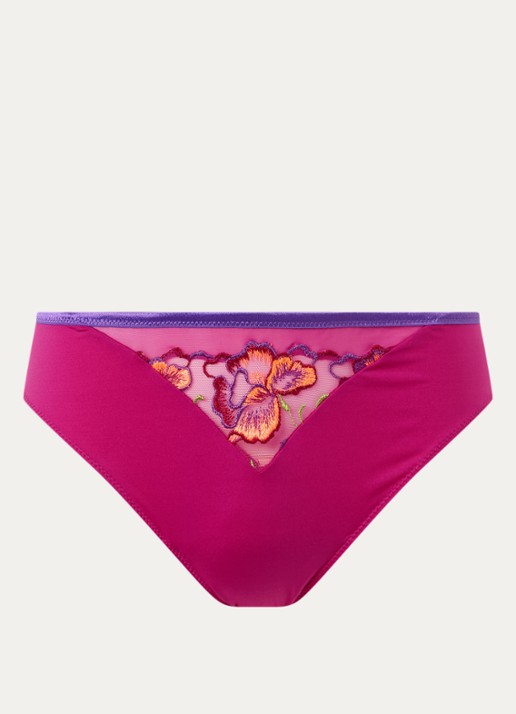 PrimaDonna Devdaha slip met kant - voorkant donkerroze