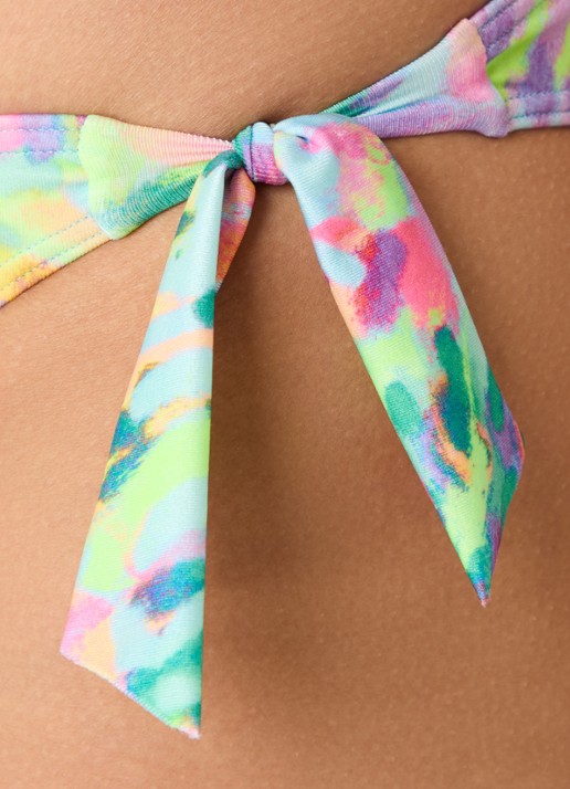 PrimaDonna Douala bikinislip met print  - detail 3 turquoise