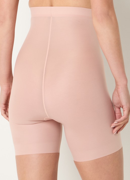 PrimaDonna Figuras high waisted corrigerende short - achterkant 3 lichtroze