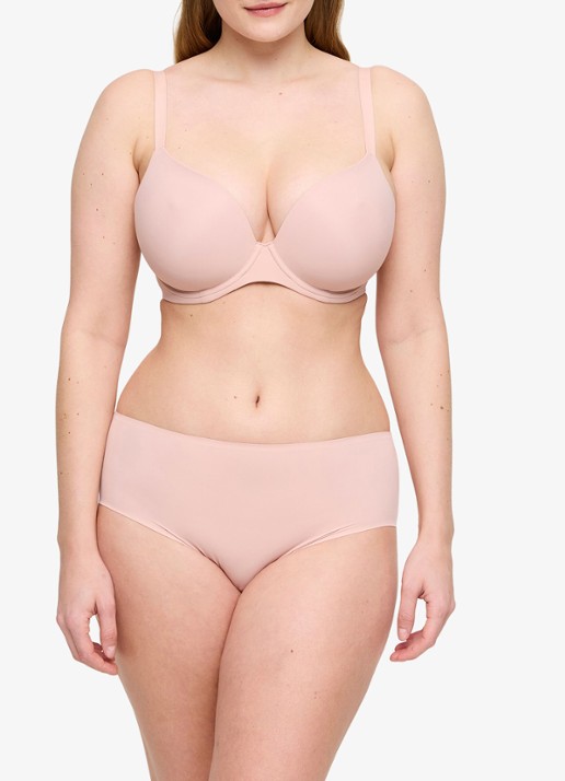 PrimaDonna Figuras naadloze high waisted slip - voorkant 5 lichtroze