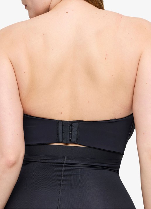 PrimaDonna Figuras voorgevormde strapless bh - achterkant zwart