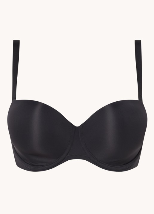 PrimaDonna Figuras voorgevormde strapless bh - voorkant 8 zwart