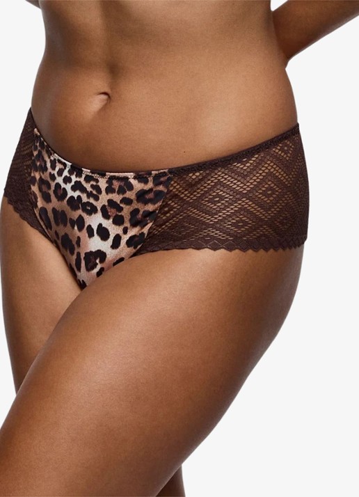 PrimaDonna Giganni hipster met panterprint - detail 2 bruin