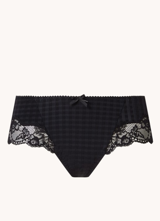 PrimaDonna Madison shorty met kant - voorkant zwart