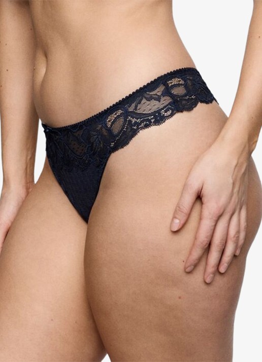 PrimaDonna Madison string met kant - detail 5 donkerblauw