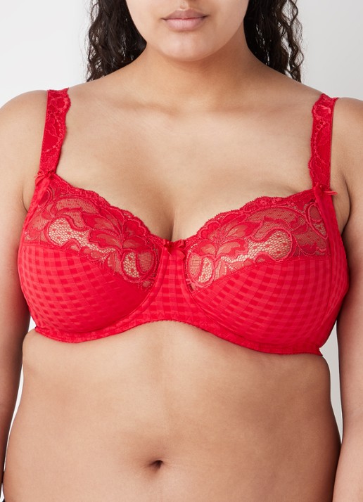 PrimaDonna Madison volle cup bh - detail rood