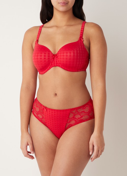 PrimaDonna Madison voorgevormde beugel bh - voorkant rood