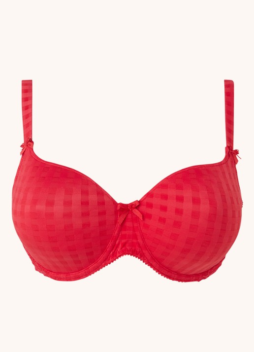 PrimaDonna Madison voorgevormde bh - hartvorm - voorkant 3 rood