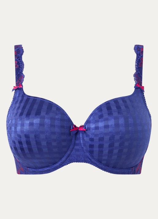 PrimaDonna Madison voorgevormde bh - hartvorm - voorkant 4 royalblauw