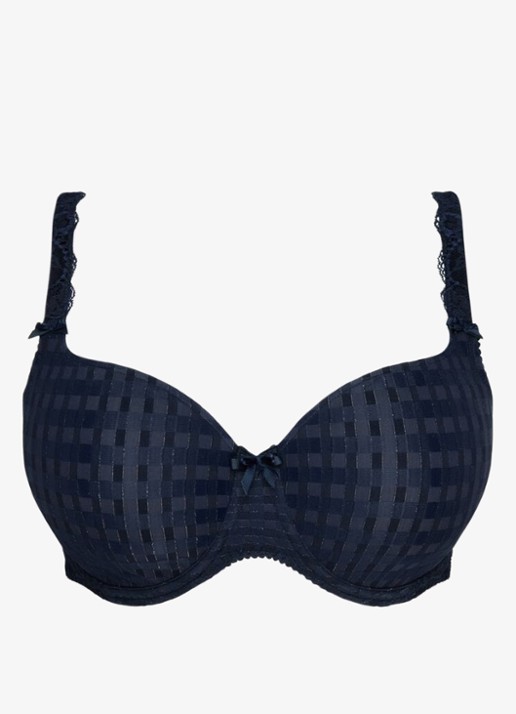 PrimaDonna Madison voorgevormde bh - hartvorm - voorkant donkerblauw