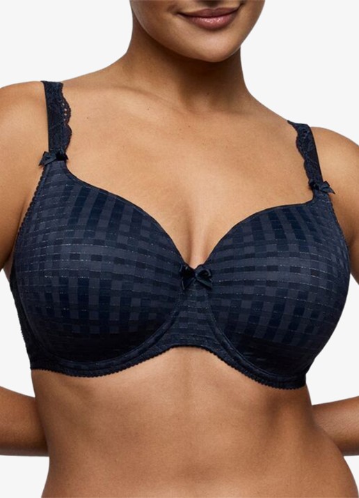 PrimaDonna Madison voorgevormde bh - hartvorm - detail 4 donkerblauw