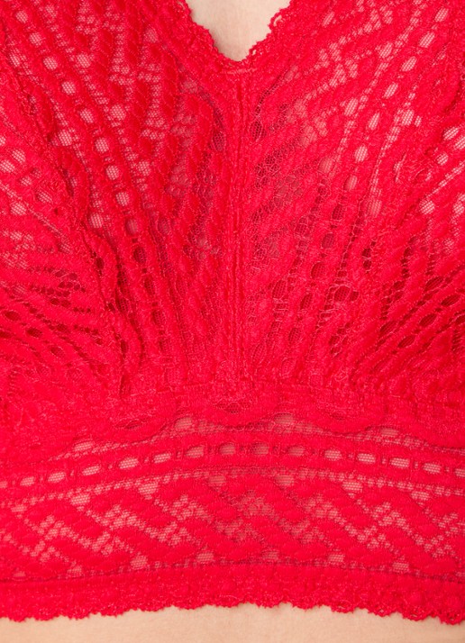 PrimaDonna Montara bralette van kant - detail 5 rood