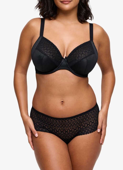 PrimaDonna Montara shorty van kant - voorkant 2 zwart