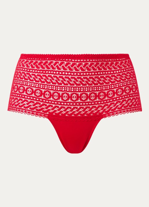 PrimaDonna Montara shorty van kant - voorkant rood