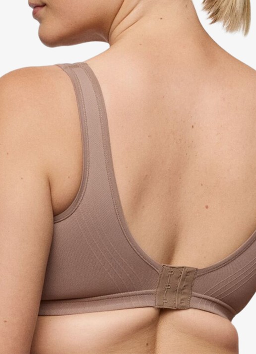 PrimaDonna Nudda bralette - achterkant 5 bruin