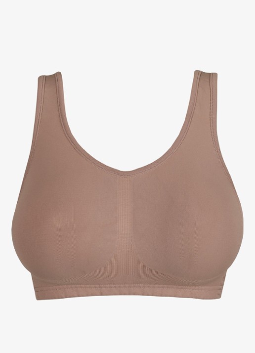 PrimaDonna Nudda bralette - voorkant bruin