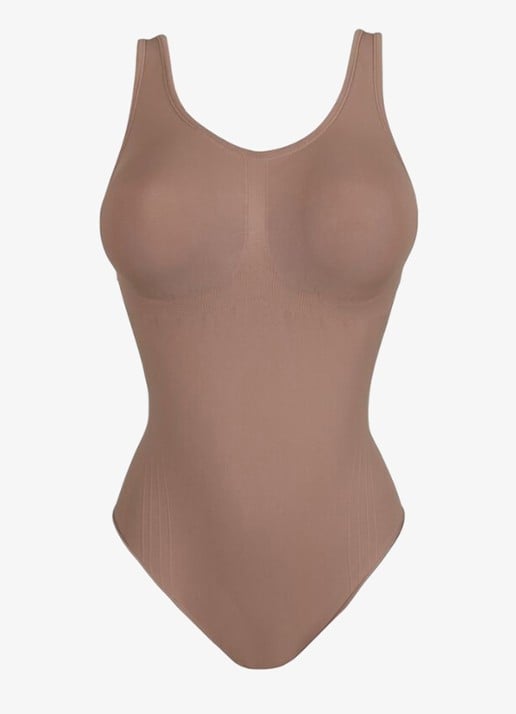 PrimaDonna Nudda corrigerende body - voorkant 4 bruin