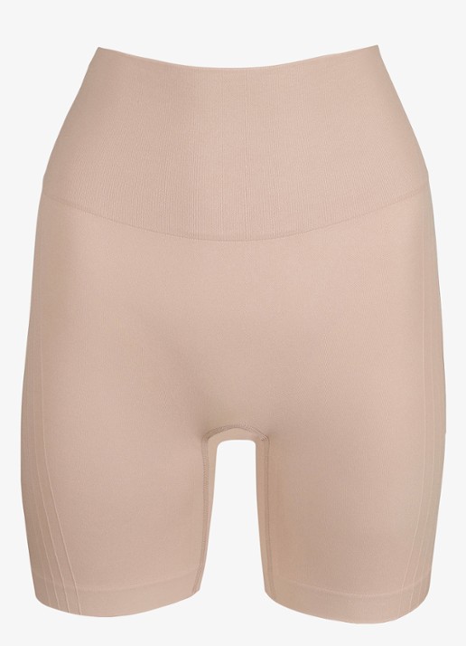 PrimaDonna Nudda corrigerende slip met pijpjes - voorkant creme