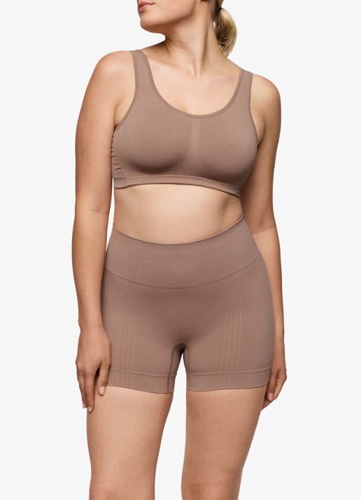 PrimaDonna Nudda corrigerende slip - voorkant 2 bruin