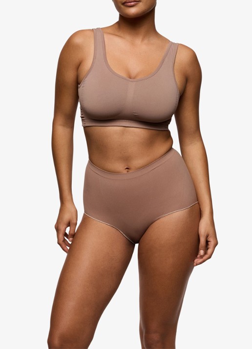 PrimaDonna Nudda corrigerende tailleslip - voorkant 2 bruin