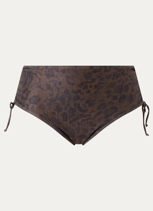 PrimaDonna Ratjada hipster bikinislip met panterprint en lurex
