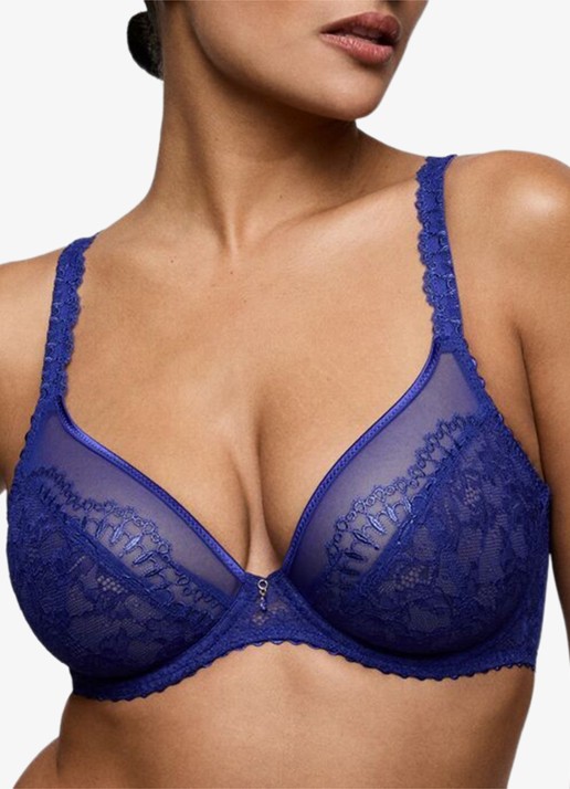 PrimaDonna Shimla plunge bh - detail 4 donkerblauw