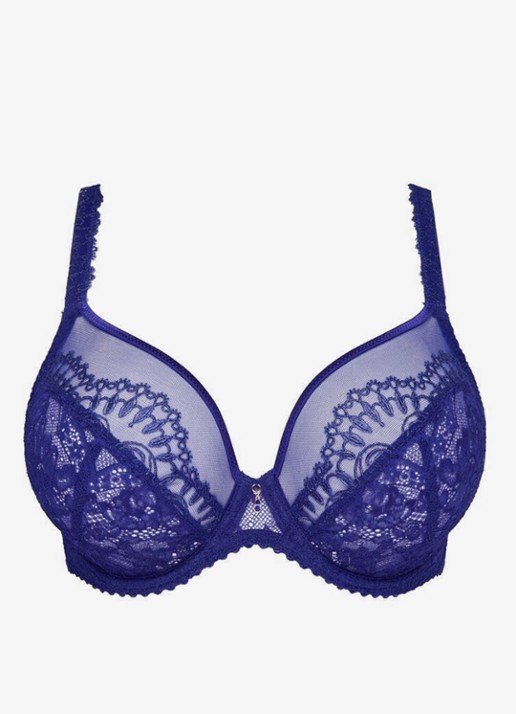 PrimaDonna Shimla plunge bh - voorkant 2 donkerblauw