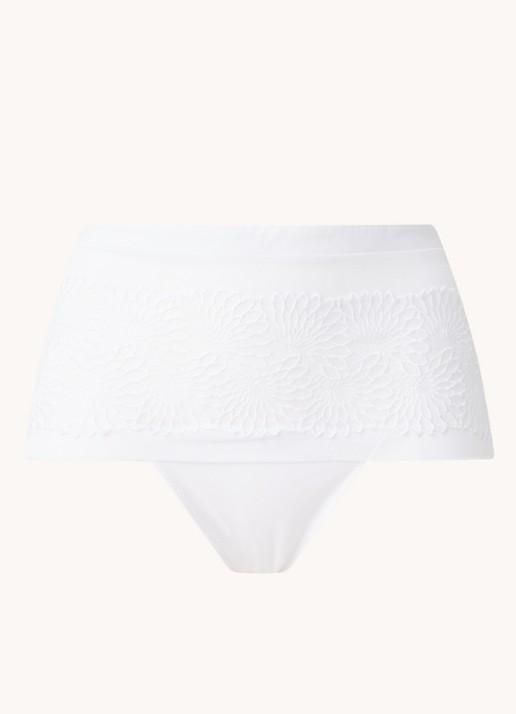 PrimaDonna Sophora shorty met kant - voorkant 7 wit