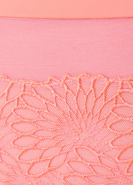 PrimaDonna Sophora shorty met kant - detail 2 koraalroze