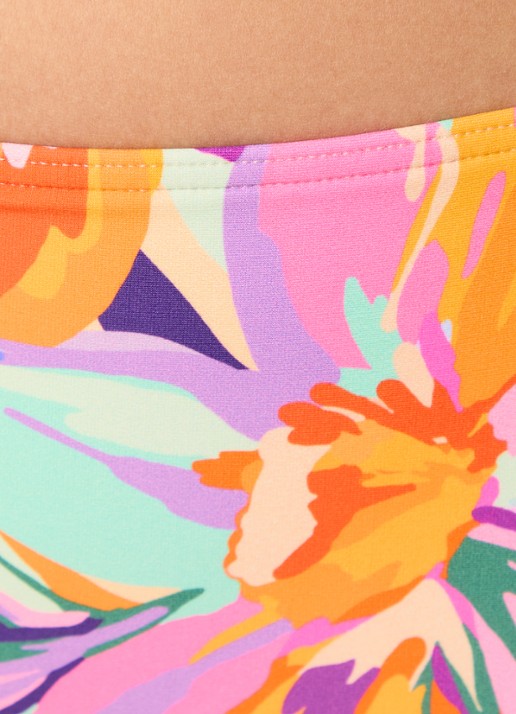 PrimaDonna Varadeo high waisted bikinislip met bloemenprint - detail 4 mint