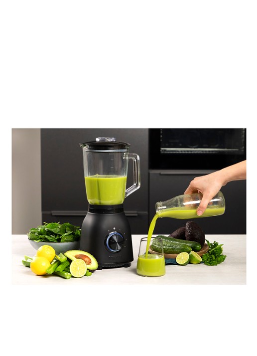 Princess Black Steel 1000 blender 1,5 liter 212092 - detail 4 zwart