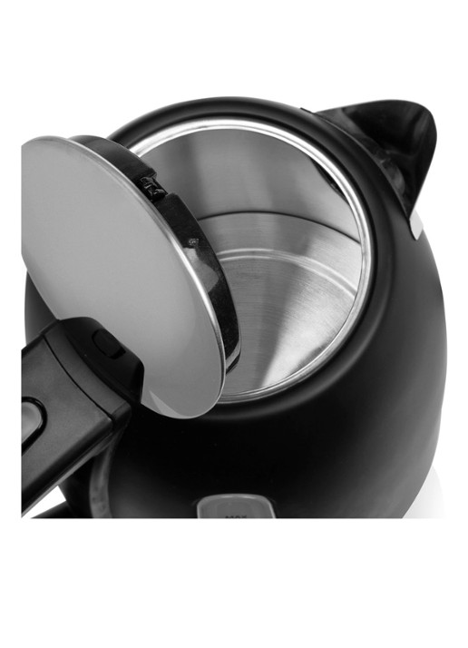 Princess Black Steel waterkoker 1,7 liter 236032 - detail 3 zwart