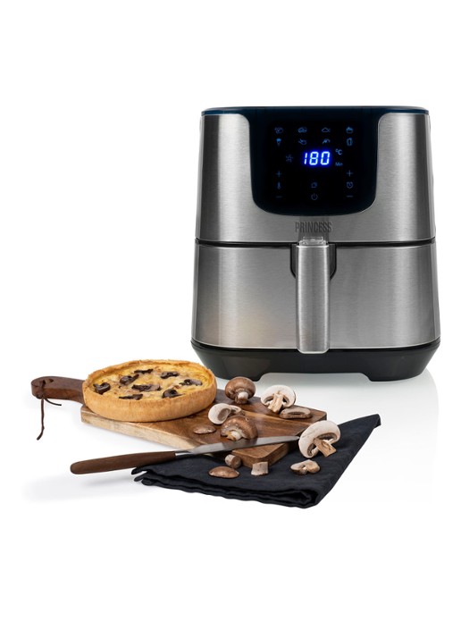 Princess Digital Aerofryer Deluxe XXL airfryer 182060 - detail 4 zilver