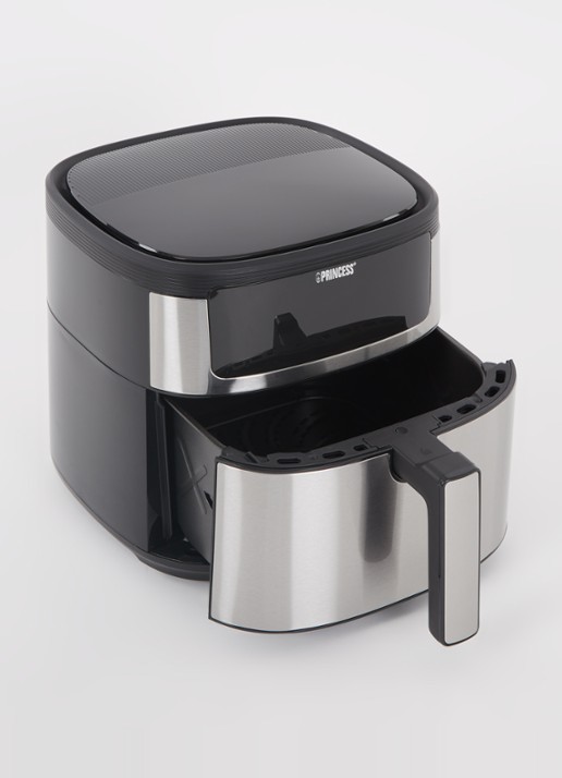 Princess Digital Airfryer 6 liter 182238 - voorkant 2 metallic