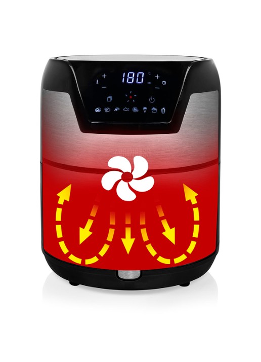 Princess Digitale Aerofryer XXL airfryer 182026 - detail 4 zilver