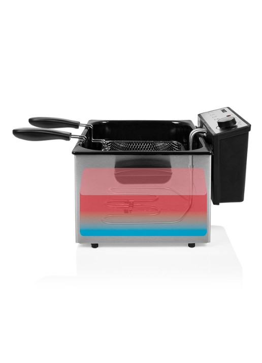 Princess Friteuse frituurpan 185000 - detail 4 zilver