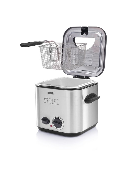 Princess Mini Friteuse & Fondue frituurpan 182611 - detail 5 zilver