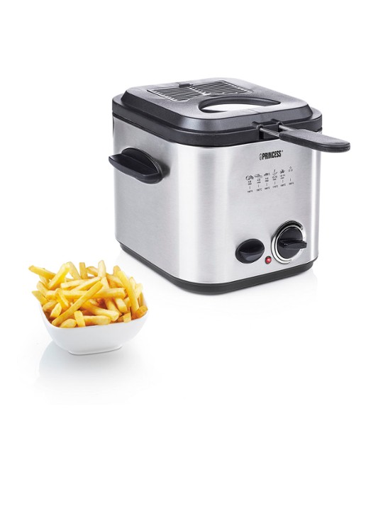 Princess Mini Friteuse & Fondue frituurpan 182611 - detail 6 zilver