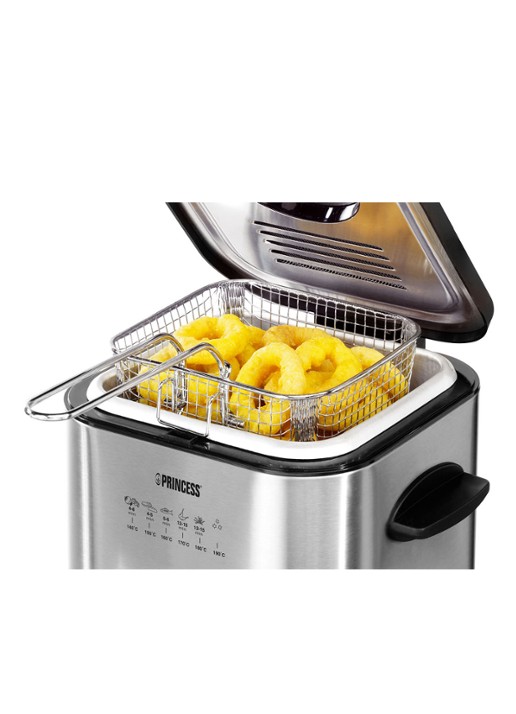 Princess Mini Friteuse & Fondue frituurpan 182611 - detail 7 zilver