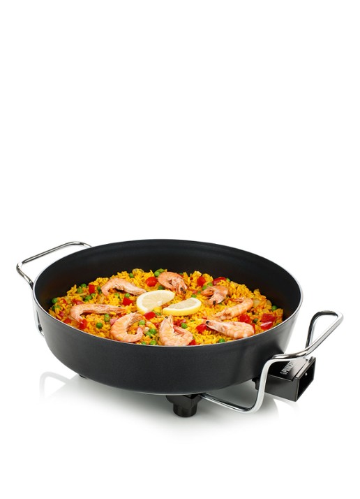 Princess Multi Wonder Chef Pro grillpan 35,5 cm - voorkant 2 zwart