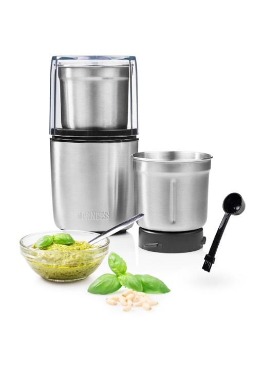 Princess Multifunctionele hakmolen foodprocessors 221040 - voorkant 7 zilver