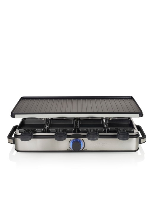 Princess Raclette 8 Grill Deluxe gourmetstel 162645 - detail 5 zilver