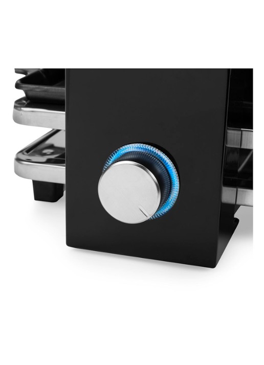 Princess Raclette Piano Black 8 gourmetstel 162925 - detail 4 zwart