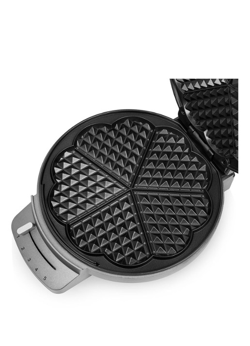 Princess Wafelmaker DeLuxe wafelijzer 132380 - voorkant 2 zwart