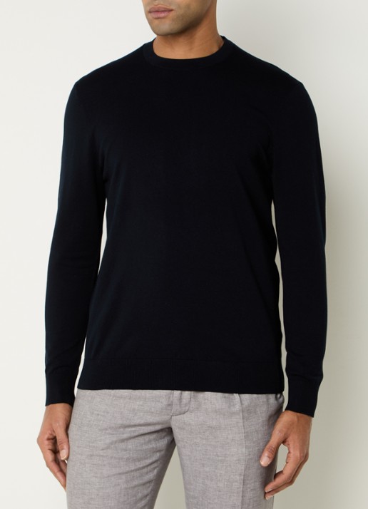 Profuomo Luxury fijngebreide pullover