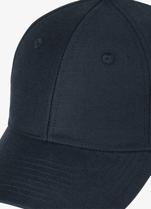 Profuomo Pet van linnen - detail 3 donkerblauw