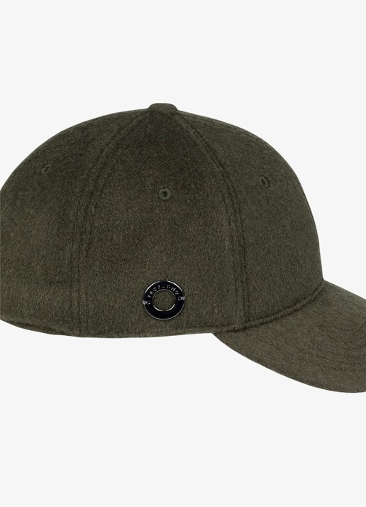 Profuomo Pet van wol - detail 2 groen