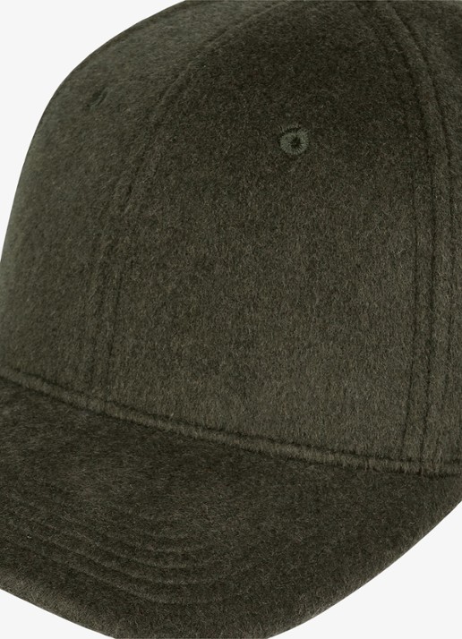 Profuomo Pet van wol - detail 3 groen